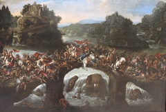 Battle between the Amazons and the Greeks by Claude Deruet