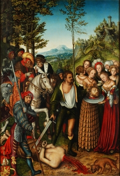 Beheading of John the Baptist by Lucas Cranach the Elder