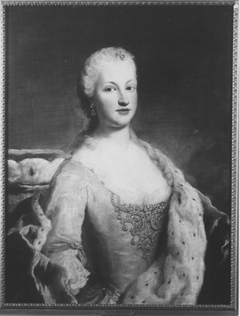 Bildnis der Maria Franziska Dorothea von Pfalz-Sulzbach, Herzogin von Zweibrücken-Birkenfeld (1724-1794) by Georg Desmarées