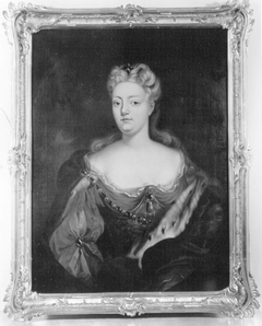 Bildnis der Pfalzgräfin Maria Henriette Leopoldine von Sulzbach, geb. Marquise de la Tour d'Auvergne (1708-1728) by Johann Philipp von der Schlichten