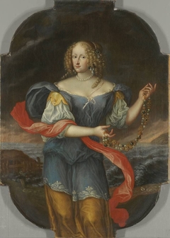 Bildnis einer Hofdame by Giovanni Battista Curlando