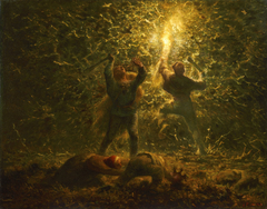 Bird's-Nesters by Jean-François Millet