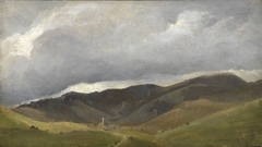 Blick auf das Herzogenhorn bei Bernau by Eugen Bracht