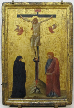 Calvary by Maestro Espressionista di Santa Chiara