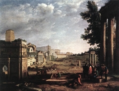 Campo Vaccino by Claude Lorrain