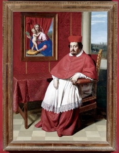 Cardinal Rapaccioli by Giovanni Battista Salvi da Sassoferrato