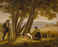 Caught Napping (Boys Caught Napping in a Field) by William Sidney Mount