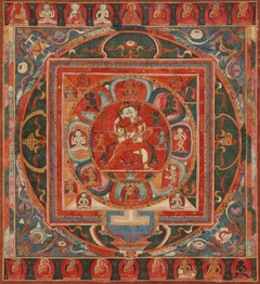 Chakrasamvara and Vajravarahi Mandala by Unknown Artist