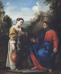 Christ and the Woman of Samaria by Anonymous