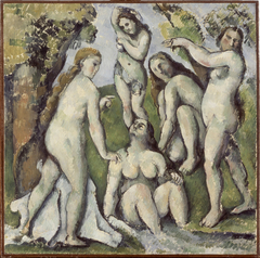 Cinq baigneuses (Five Bathers) by Paul Cézanne