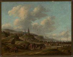 Coast in Scheveningen by Thomas Heeremans