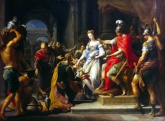 Continence of Scipio by Pompeo Batoni