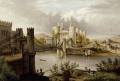 Conway Castle by possibly Edwin Ellis