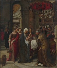 Darbringung Christi im Tempel by Adriaen Isenbrandt