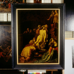 De graflegging van Christus by Anonymous