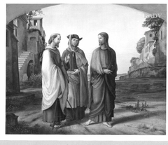 Der Gang nach Emmaus by Ferdinand Olivier