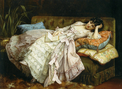 Dolce Far Niente by Auguste Toulmouche