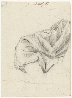 Draperiestudie by Jan ter Borch