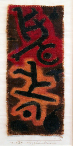 Dying Down by Paul Klee