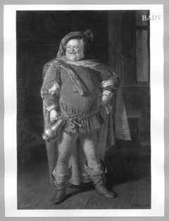 Falstaff by Eduard von Grützner