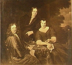 Familieportret by Michiel van Musscher