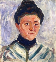 Female Portrait by Edvard Munch