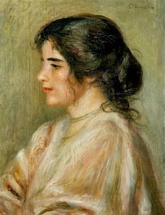 Gabrielle de profil by Auguste Renoir