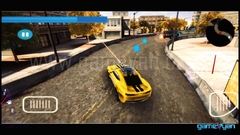 Gameplay of Crazy Shooting Car - 3D Mobile Race Game by GameYan Studio