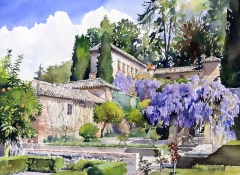 Generalife Gardens by Margaret Merry