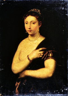 Girl in a Fur Coat by Titian