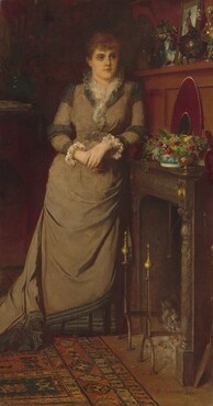 Harriet Hubbard Ayer by Eastman Johnson