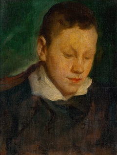 Head of a Boy by Ľudovít Pitthordt