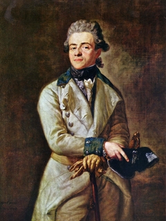 Heinrich XIII. Graf Reuss by Anton Graff