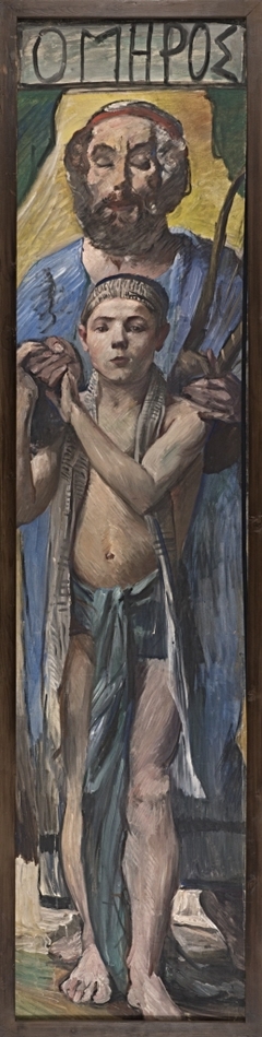 Homer by Lovis Corinth