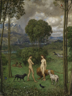 Im Paradies by Hans Thoma