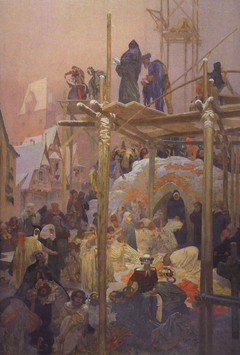 Jan Milíč of Kroměříž by Alphonse Maria Mucha