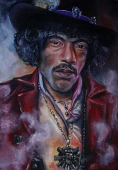 Jimi Hendrix by Michael Piper