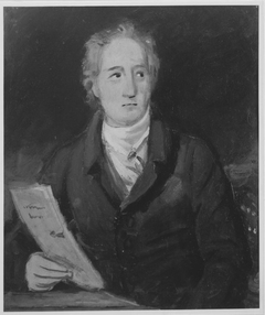 Johann Wolfgang von Goethe (Ölskizze) by Joseph Karl Stieler