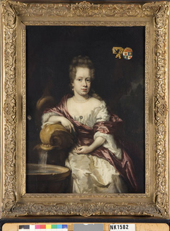 Johanna van den Brande (1668-1691). Echtgenote van Daniël Radermacher II by Nicolaes Maes