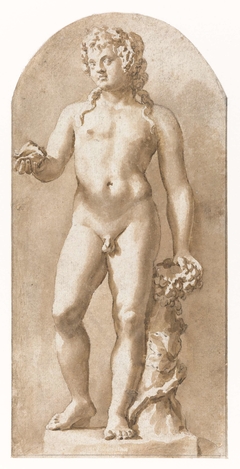 Jonge Bacchus staand by Jan de Bisschop