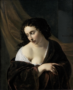 Jonge vrouw by Johannes Jansz Bronckhorst