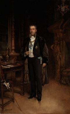 José María de Murga y Reolid I marqués de Linares by Francisco Pradilla y Ortiz