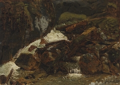 Kleiner Wasserfall by Johann Christian Ziegler