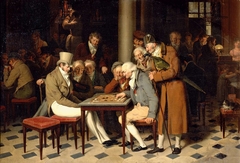 L’Intérieur d’un café by Louis-Léopold Boilly