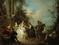 La Bonne Aventure by Jean-Baptiste Pater