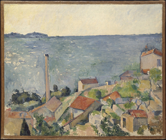 La Mer à l'Estaque by Paul Cézanne