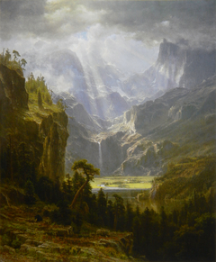 Lander's Peak by Albert Bierstadt