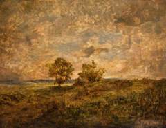 Landscape by Narcisse-Virgilio Diaz de la Peña