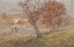 Landscape by Theodore Clement Steele