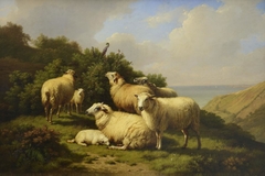 Landscape with Sheep by Eugène Verboeckhoven